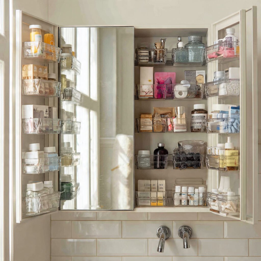 Medicine Cabinet Organization Ideas