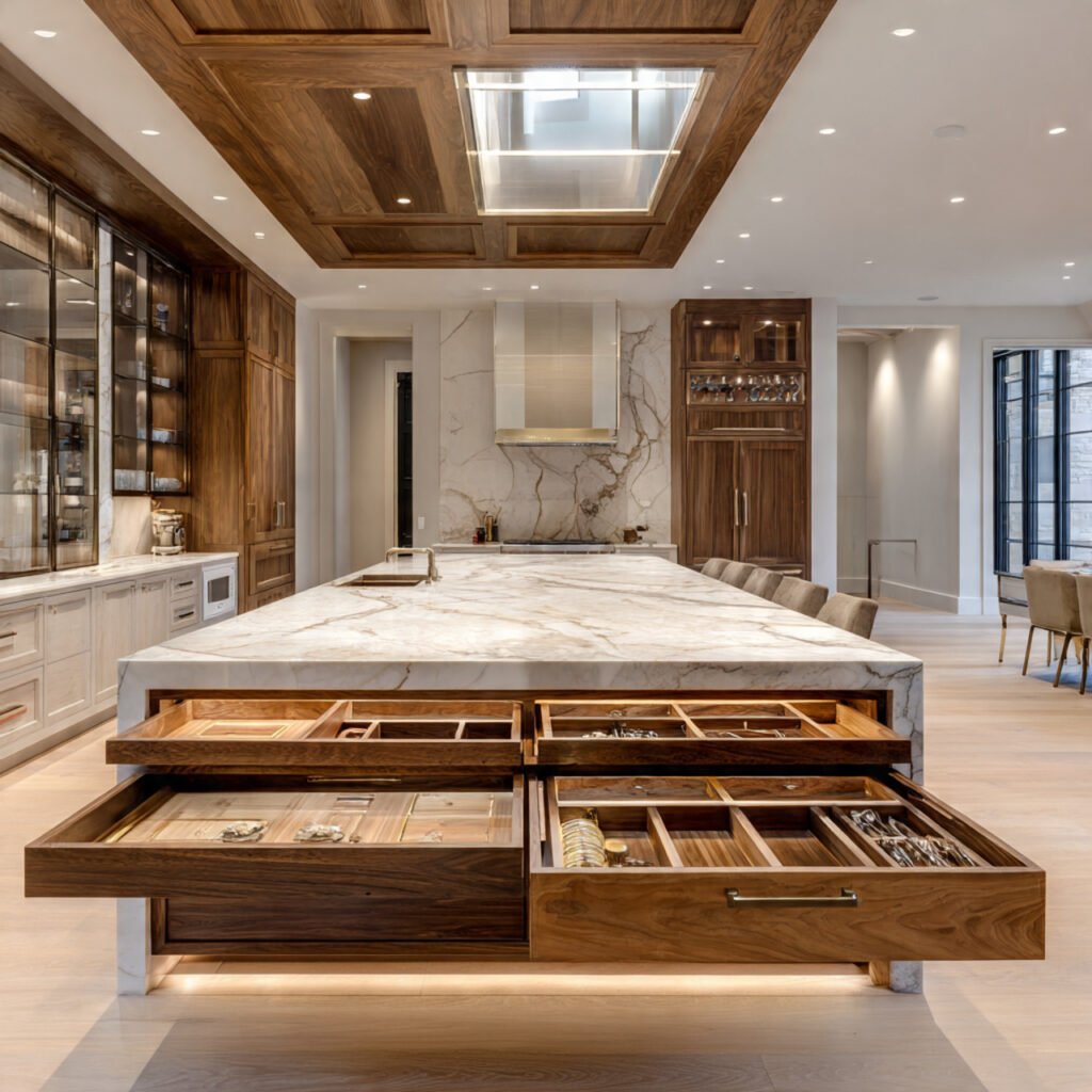 Custom Cabinet Kitchen Island Ideas