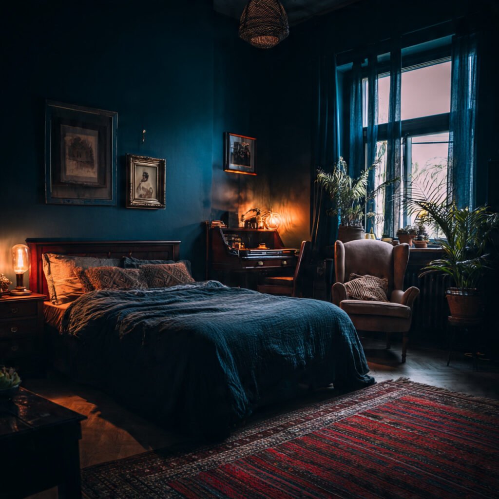 36 Stunning Bedroom Makeover Ideas 2026 for Modern Homes 25 Bedroom Makeover Ideas with Dark and Moody Aesthetics