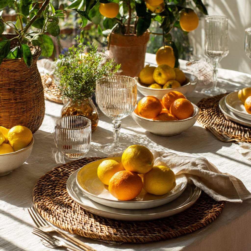 24 Beautiful Easter Table Settings Ideas for Every Style 9 Light Spring Brunch Look