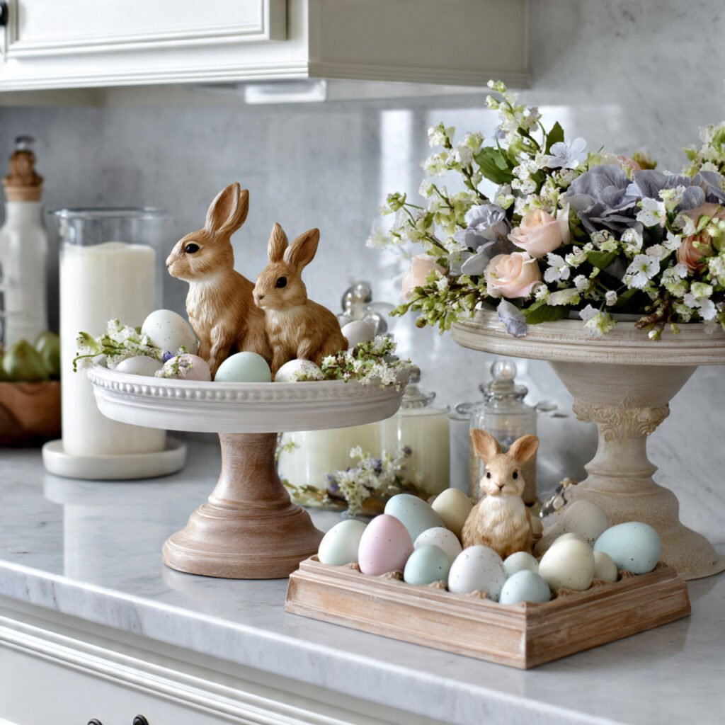 Easter Tiered Tray Kitchen Ideas