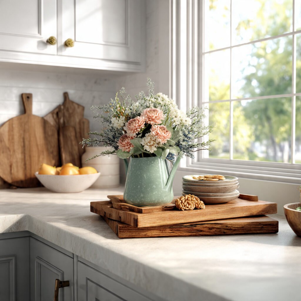 Rustic Wooden Accent Ideas for Spring Kitchens