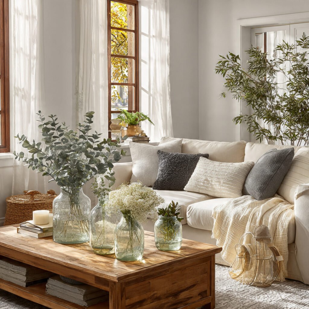 28 Creative Easter Living Room Decor Ideas for a Stylish Home 16 Fresh Greenery Easter Decor Ideas