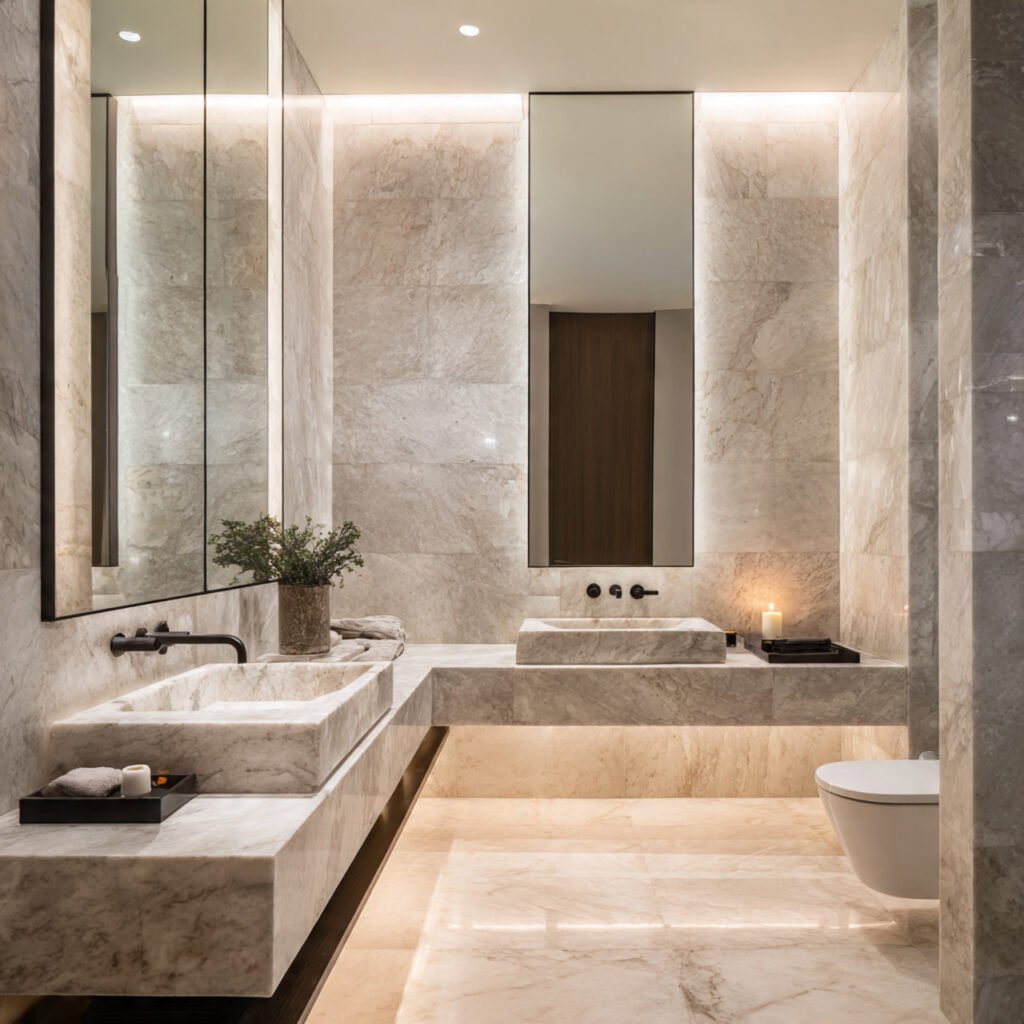 Marble Bathroom Design Ideas