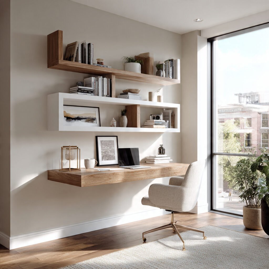Floating Desk Home Office 