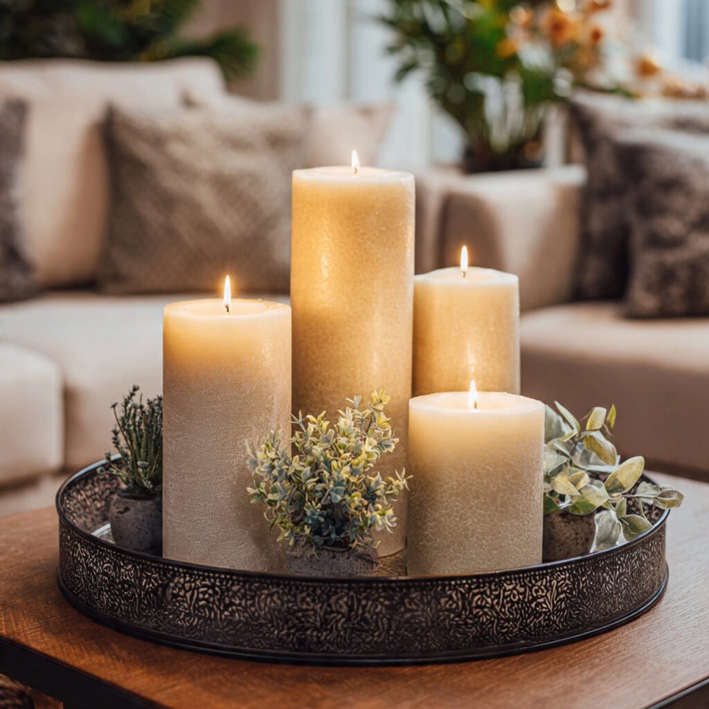 Candle Arrangement Ideas
