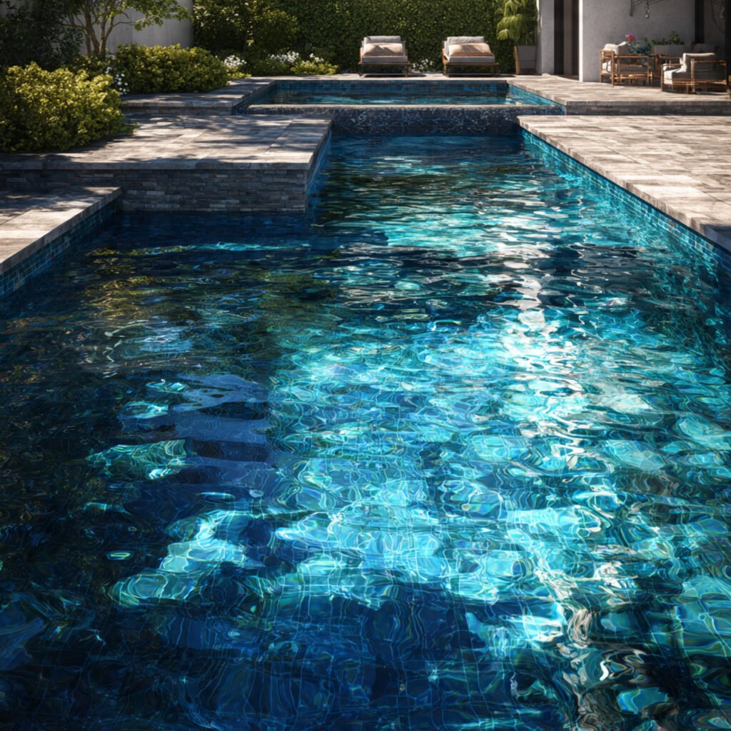 Glass Tile Pool Ideas