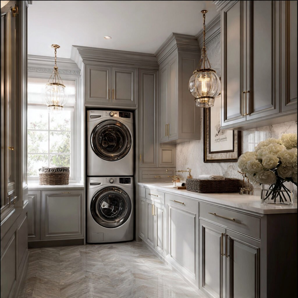 32 Stunning Laundry Room Makeover Ideas 2026 for Stylish Homes 19 Elegant Laundry Room Makeover Ideas