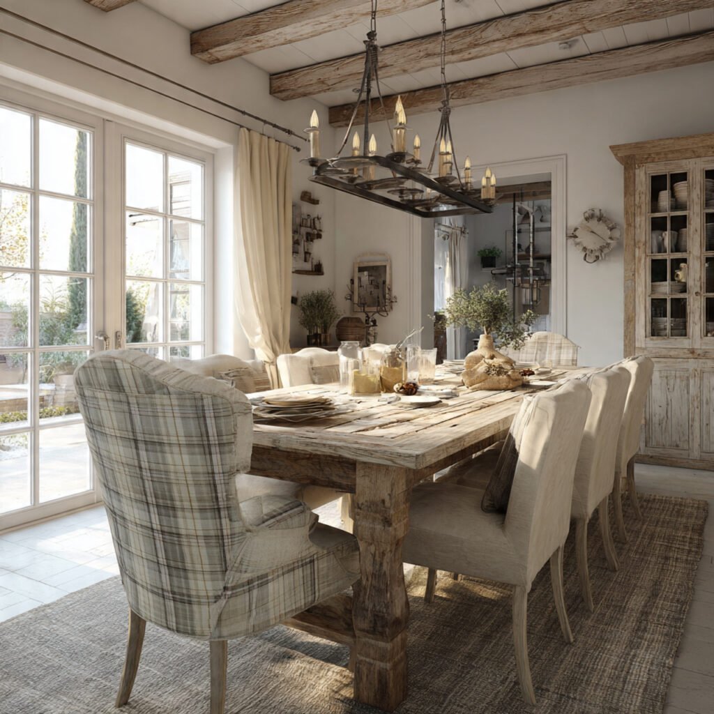 Distressed Finish Farmhouse Table Ideas