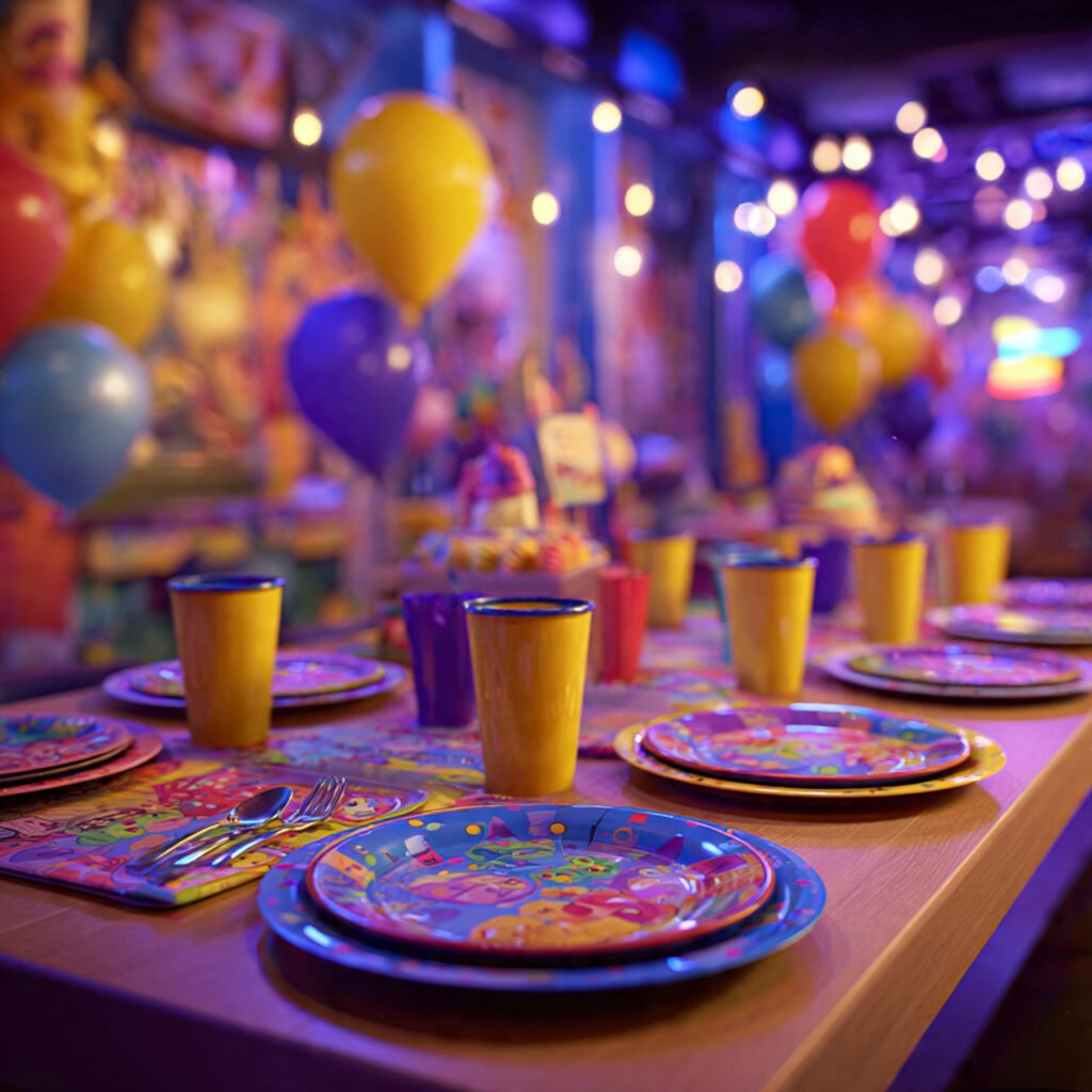 Kids Party Table Setup Ideas