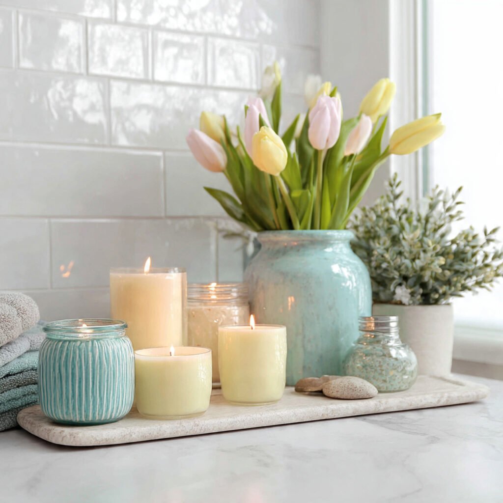 27 Creative Easter Bathroom Decor Ideas for Small & Stylish Spaces 22 Cottagecore Bathroom Spring Ideas