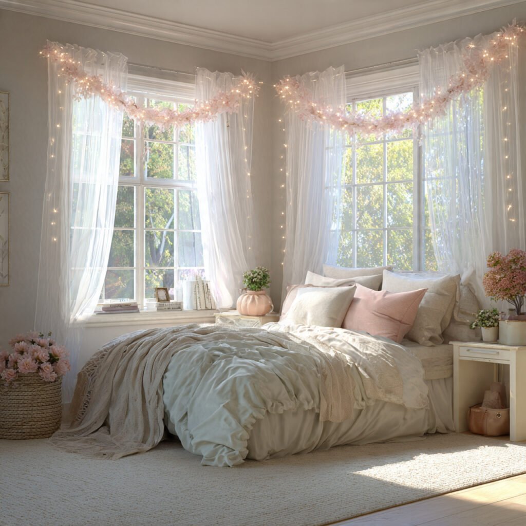 Spring Garland Display Ideas