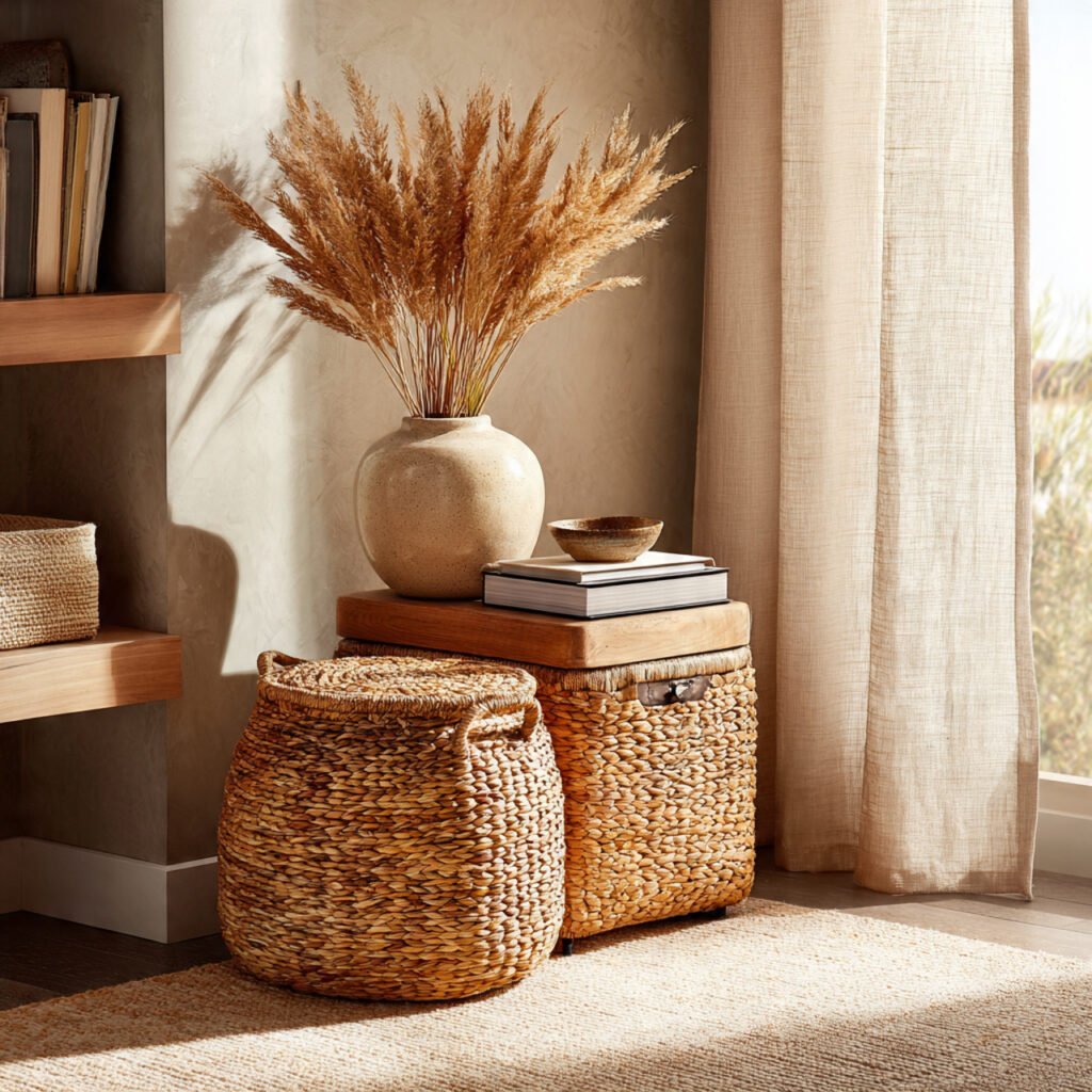 Boho Chic side table decor Arrangement Ideas