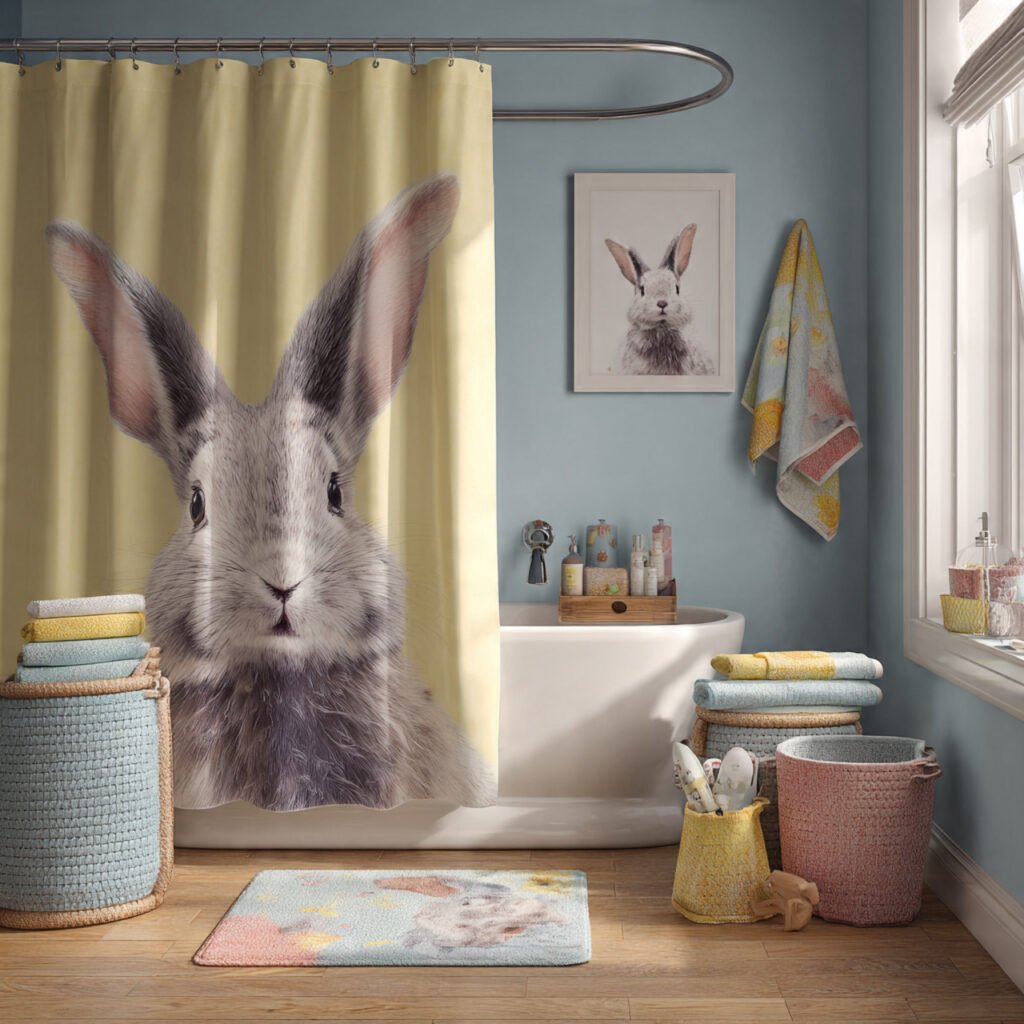 27 Creative Easter Bathroom Decor Ideas for Small & Stylish Spaces 15 Whimsical Rabbit Bathroom Ideas