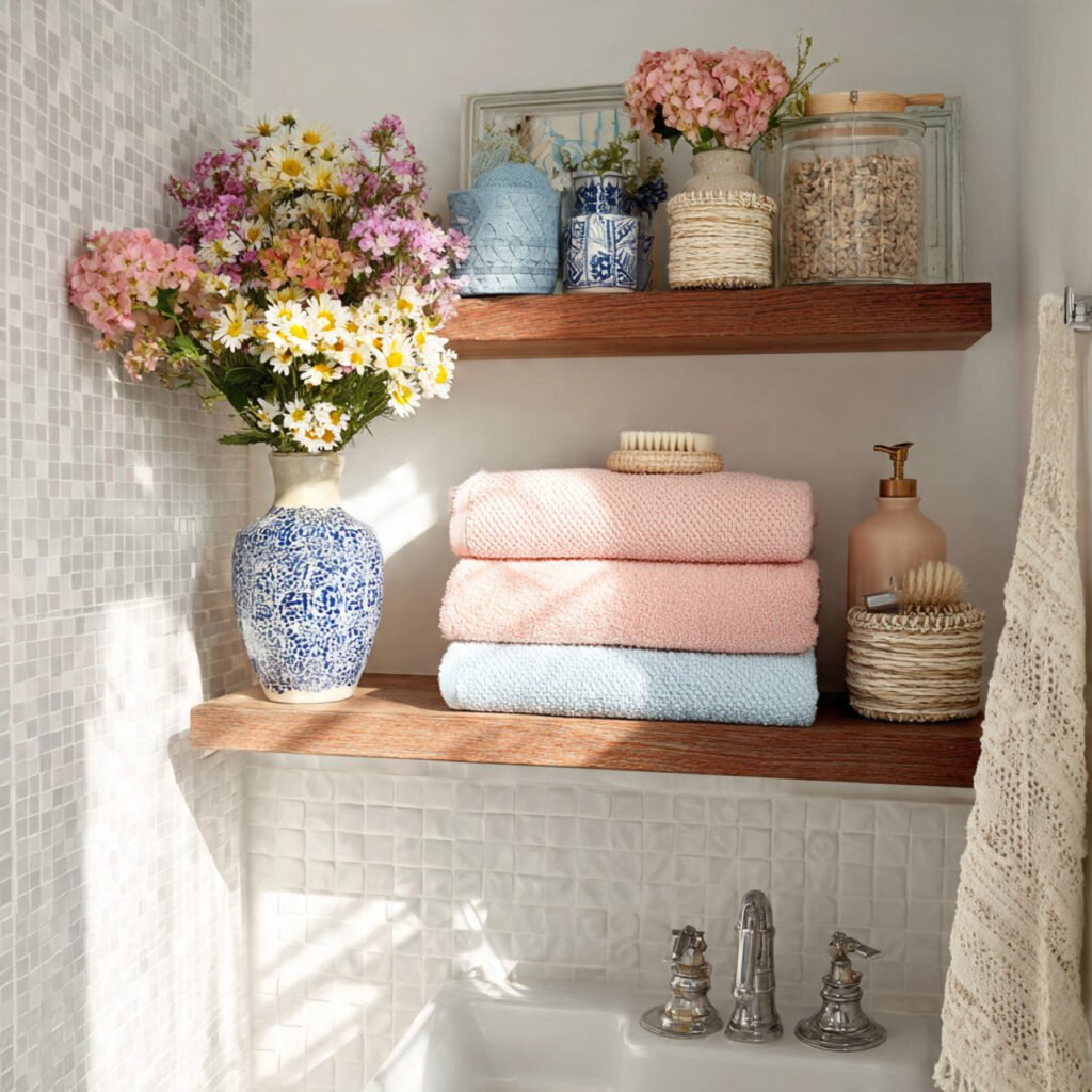 27 Creative Easter Bathroom Decor Ideas for Small & Stylish Spaces 12 Small Bathroom Seasonal Decor Ideas