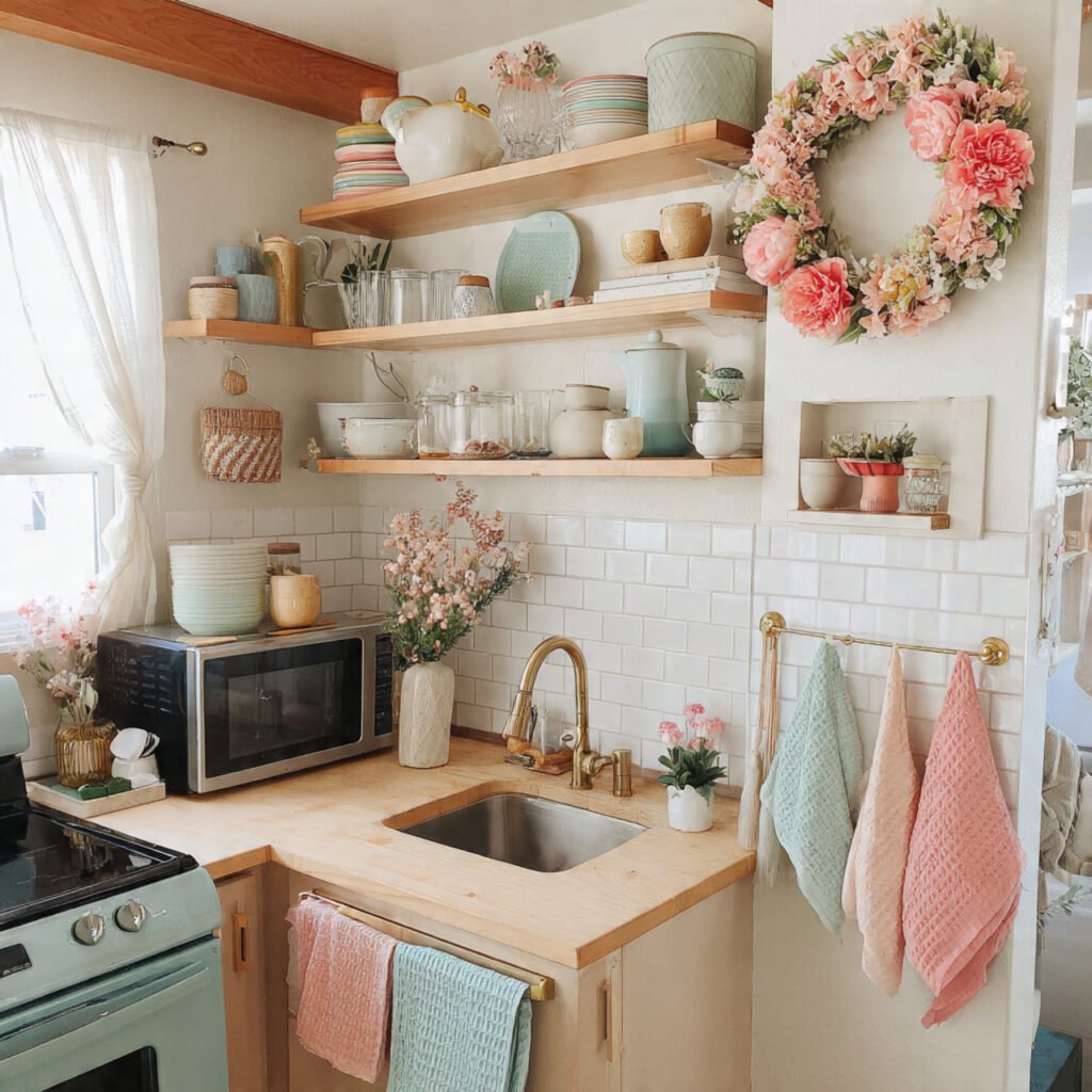 Small Kitchen Seasonal Decor Ideas