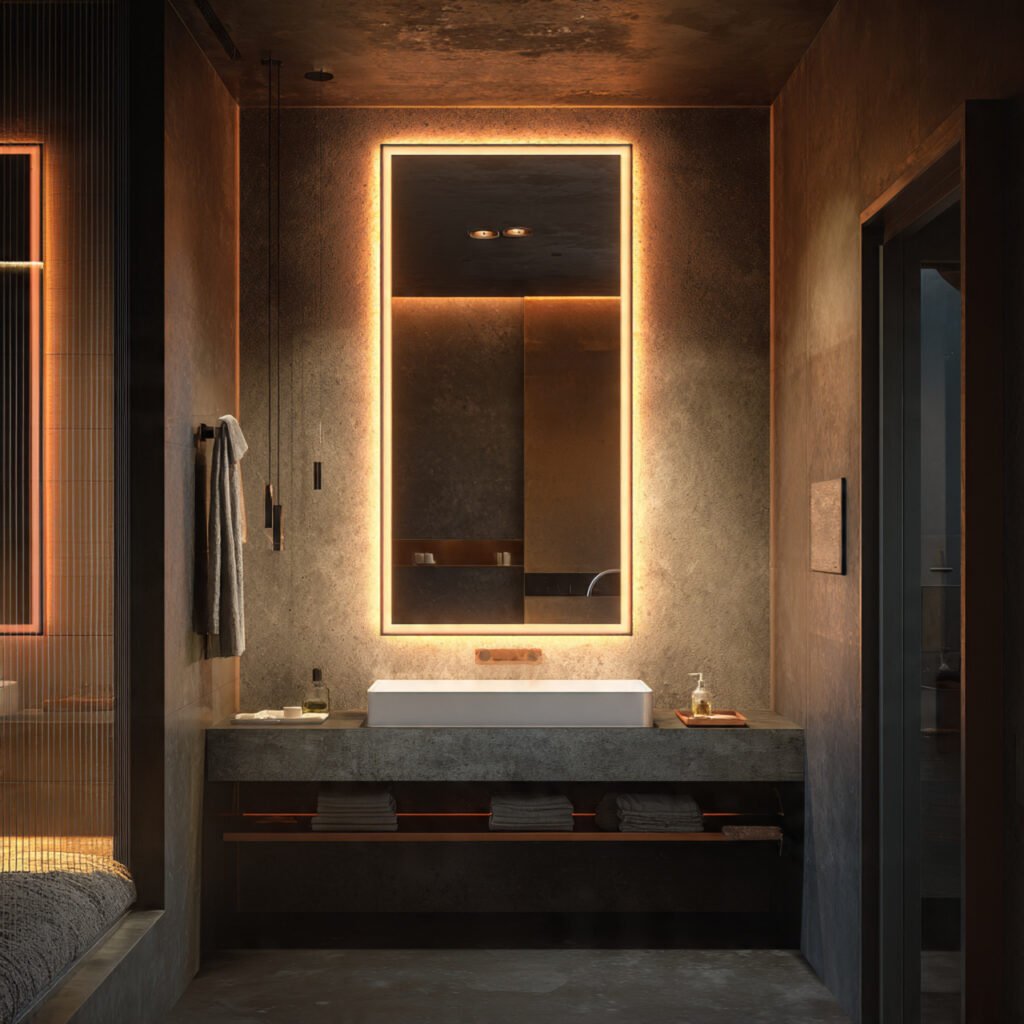 LED Mirror Design Ideas