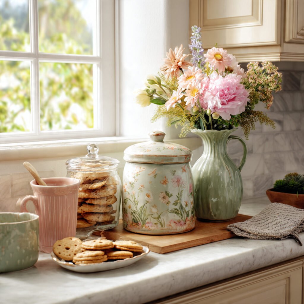 Decorative Spring Cookie Jar Ideas