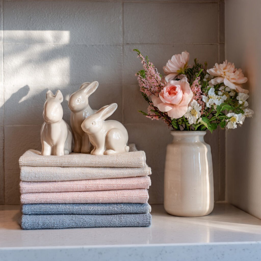 Bunny-Inspired Countertop Decor Ideas