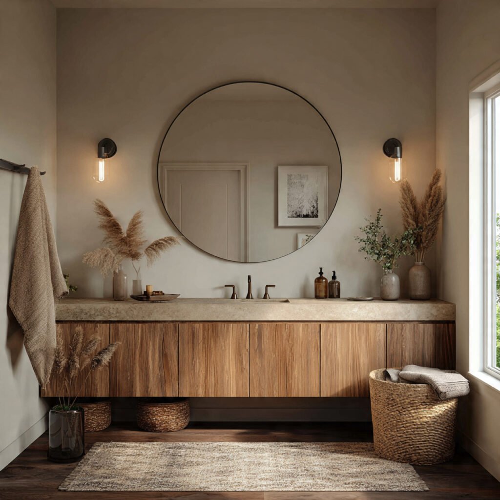 Round Mirror Styling Ideas