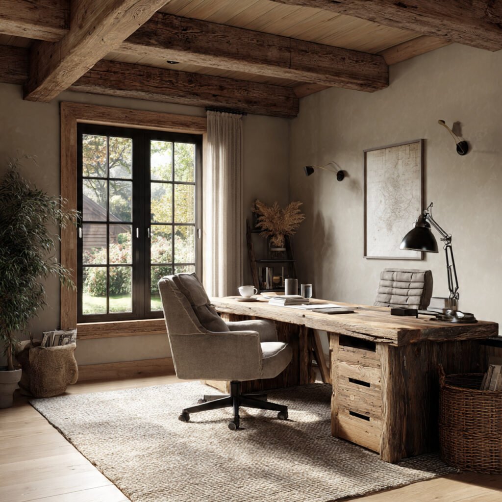 Rustic Home Office