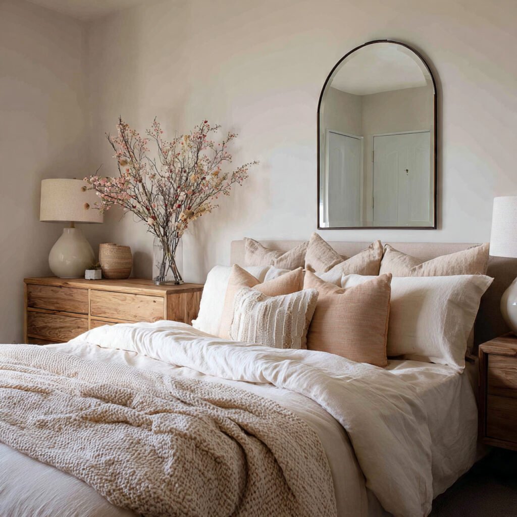 Bedroom Mirror Wall Ideas