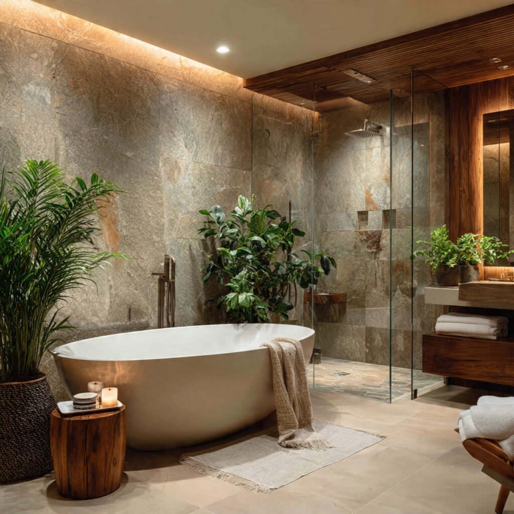 Spa-Inspired Bathroom Ideas