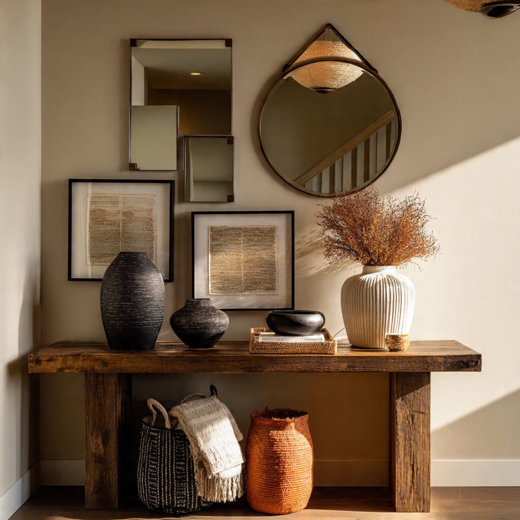 Layered Mirror Decor Ideas