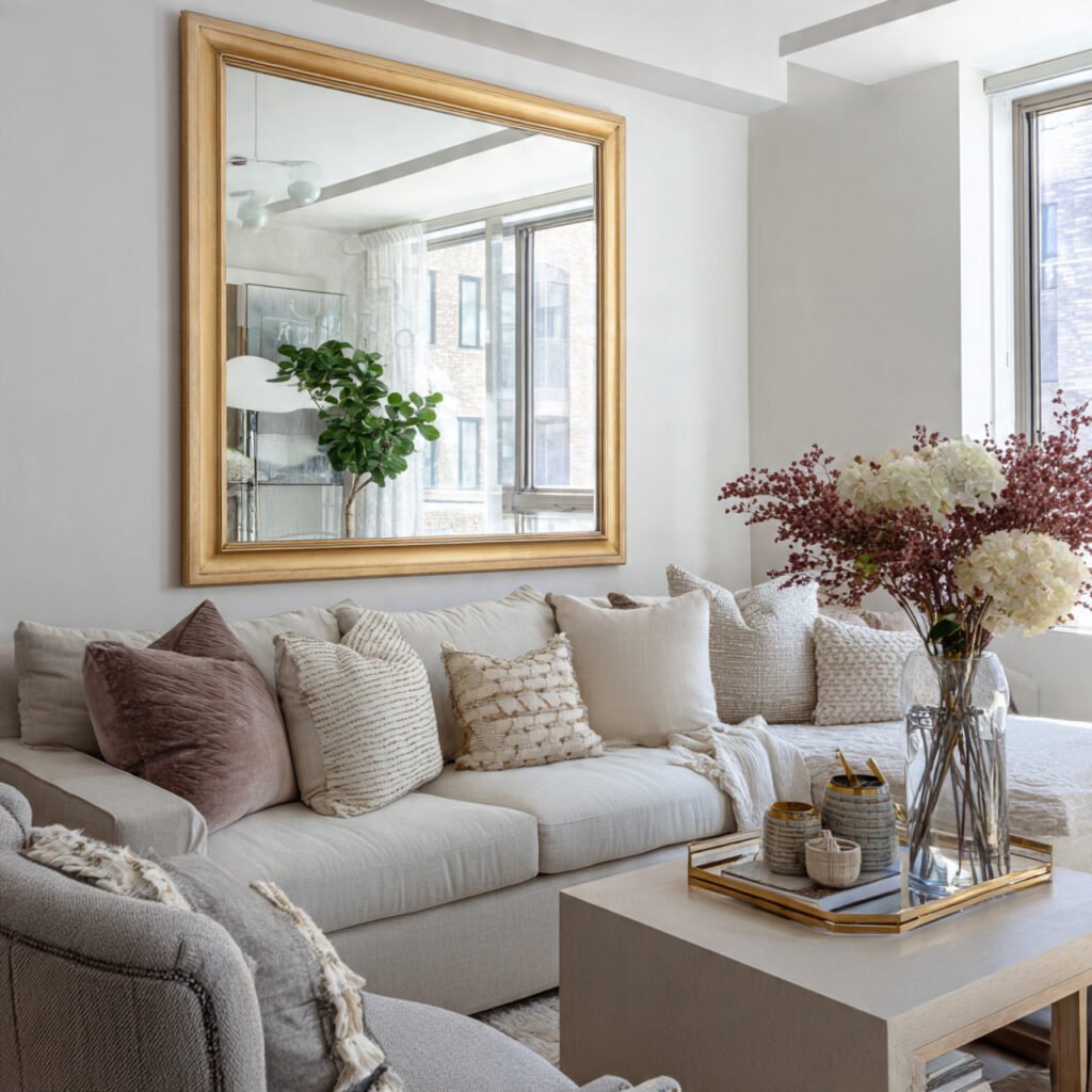 Living Room Mirror Decor Ideas
