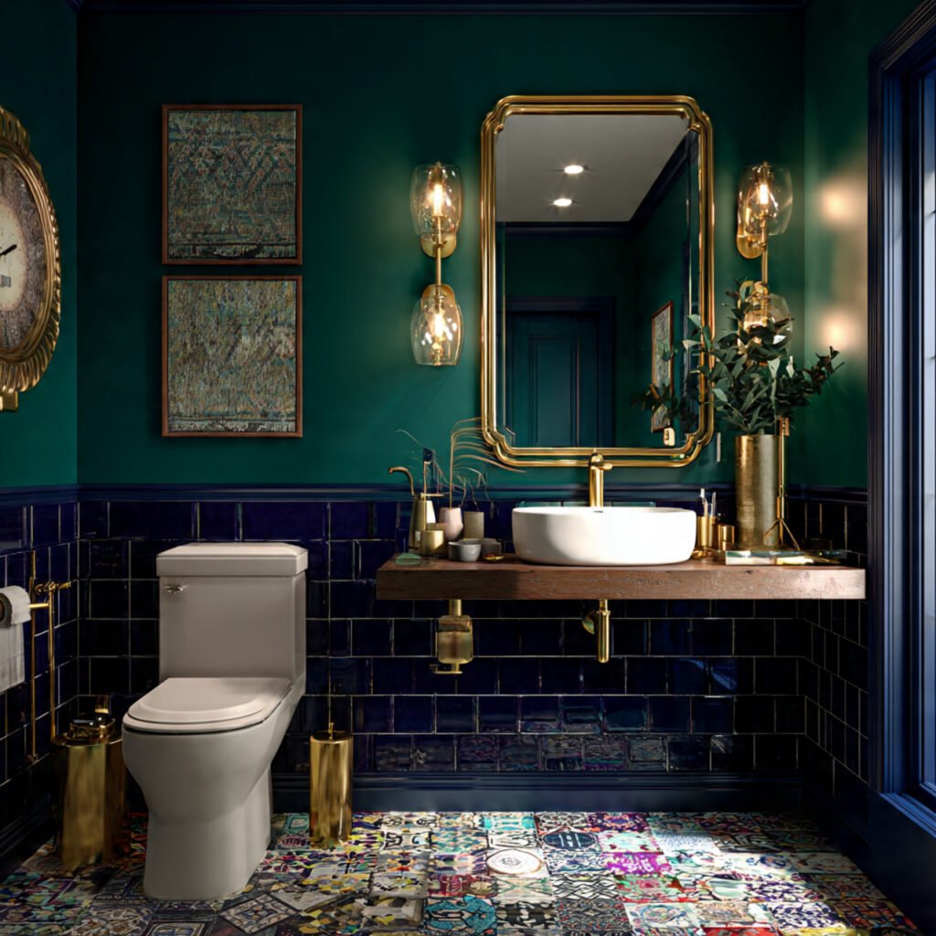 Bold Color Bathroom Ideas