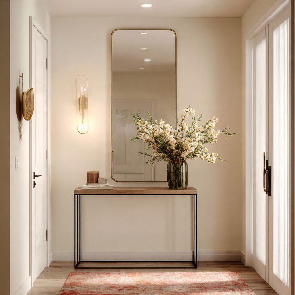 Entryway Mirror Decor Ideas