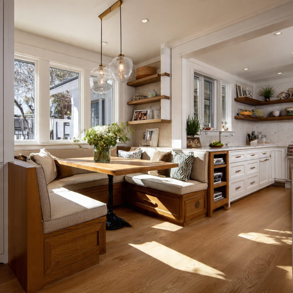 Kitchen Island Seating Storage Ideas