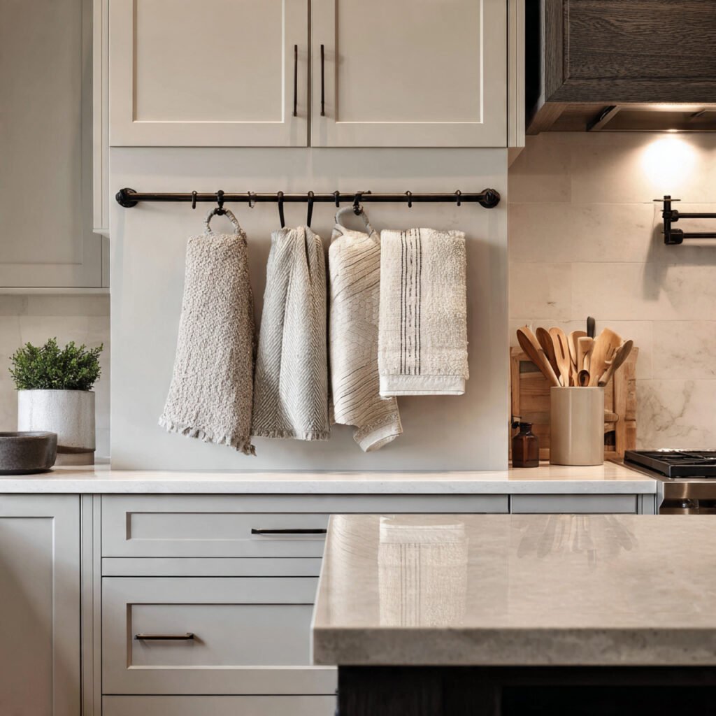 Towel Bar and Hook Island Ideas
