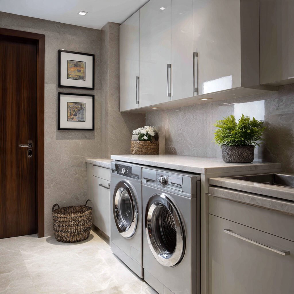 32 Stunning Laundry Room Makeover Ideas 2026 for Stylish Homes 28 Laundry Room Makeover Ideas with Customized Countertops