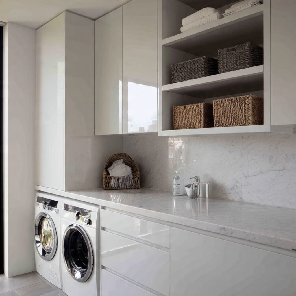 32 Stunning Laundry Room Makeover Ideas 2026 for Stylish Homes 29 Laundry Room Makeover Ideas with Minimal Hardware Designs