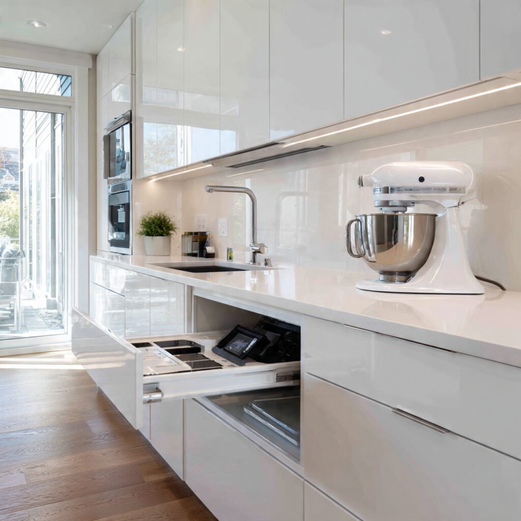 Hidden Appliance Storage Ideas