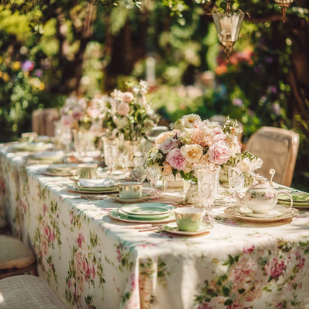 Outdoor Garden Party Table Ideas