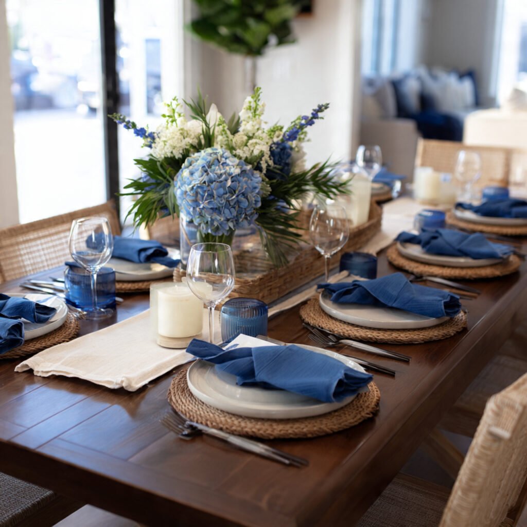 Color Coordinated Table Ideas