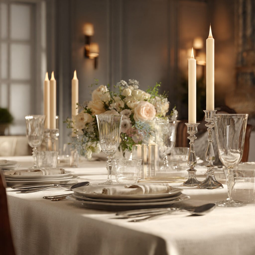 Elegant Dinner Party Table Ideas