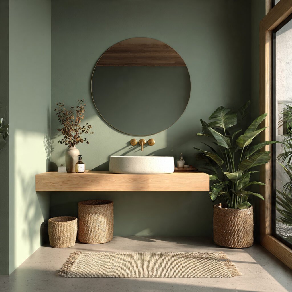 Sage Green Bathroom Ideas