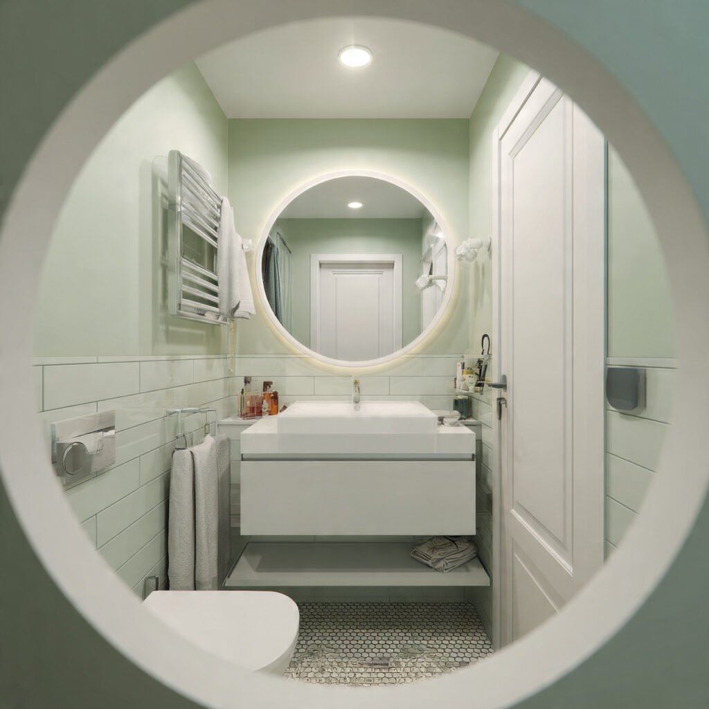 Small Green Bathroom Ideas