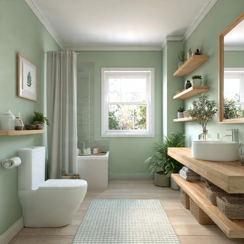 Light Green Bathroom Ideas