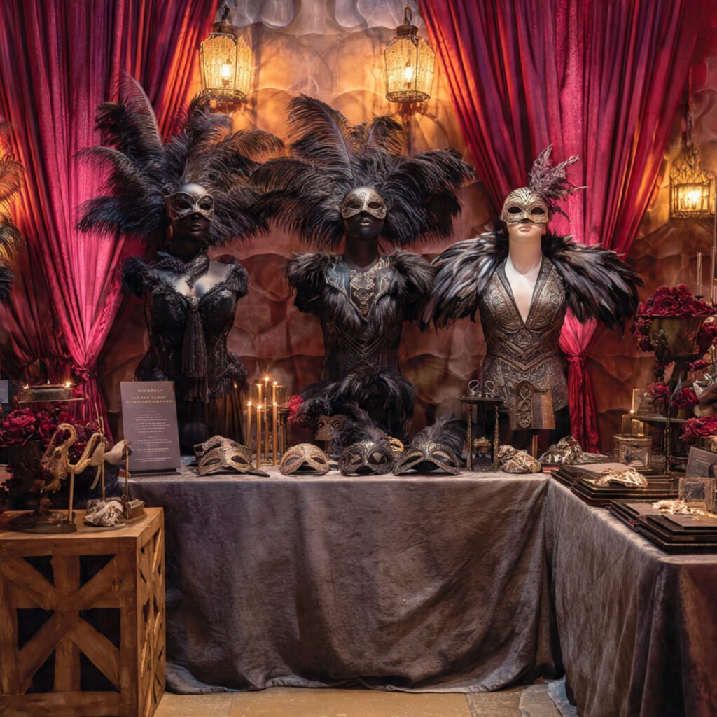 Themed Costume Party Table Setup Ideas