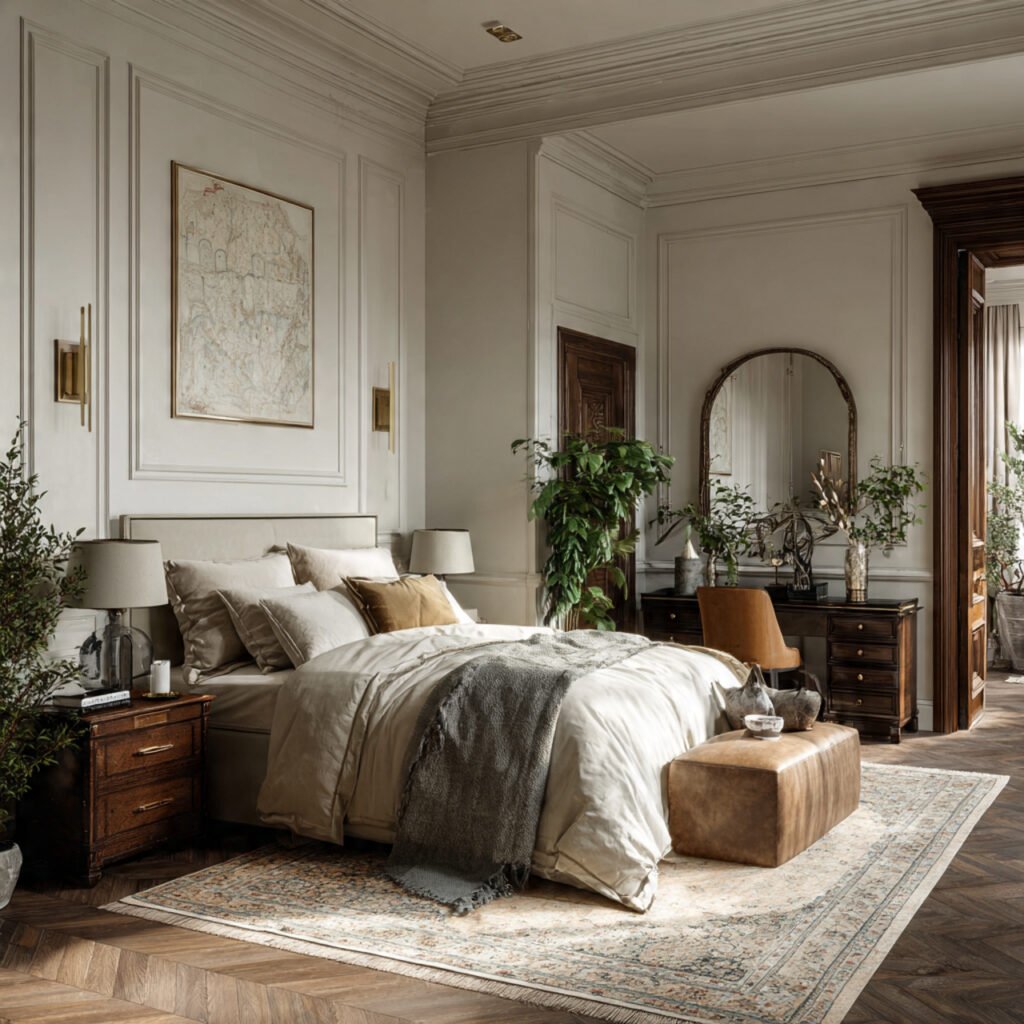 36 Stunning Bedroom Makeover Ideas 2026 for Modern Homes 26 Bedroom Makeover Ideas with Timeless Classic Appeal