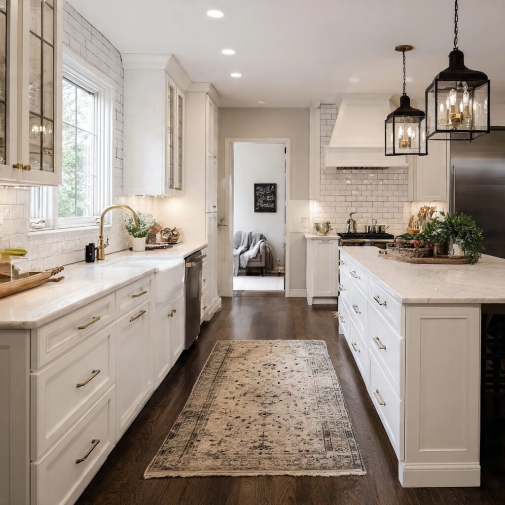 White Shaker Kitchen Cabinets Inspiration