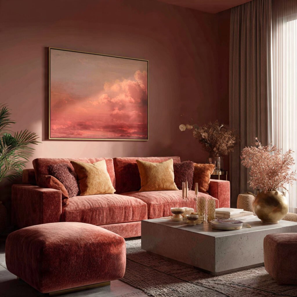 Warm Sunset Gradient Color Ideas