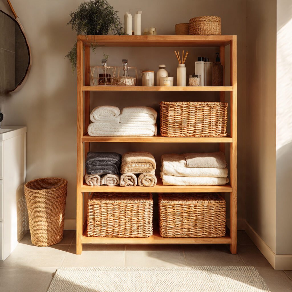 Basket Storage Shelf Ideas