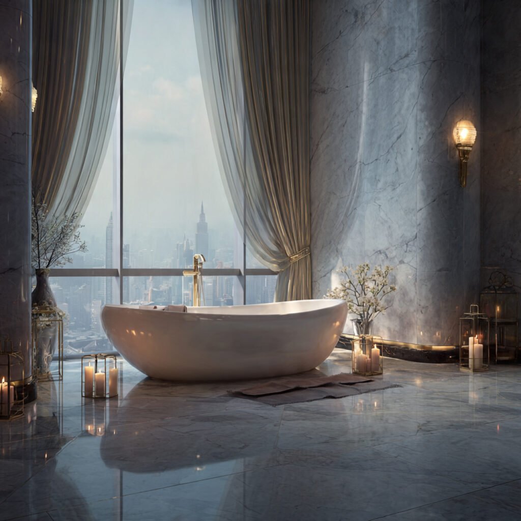 27 Stunning Bathroom Design Ideas to Transform Your Space 14 Freestanding Bathtub Feature