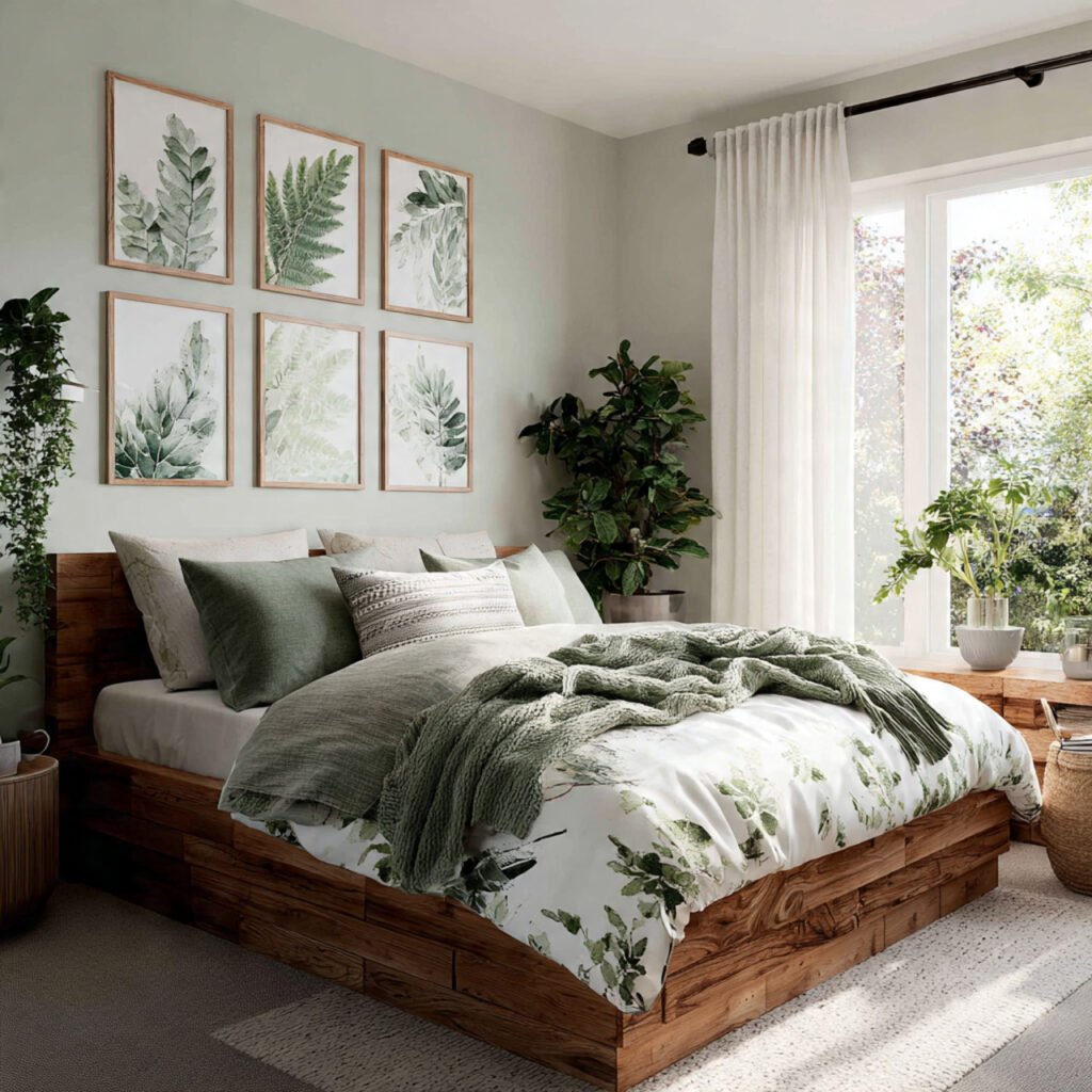 Botanical Wall Art Bedroom Ideas