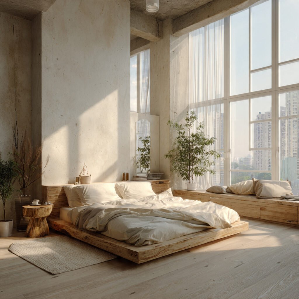 Sunlit Window Bedroom Ideas